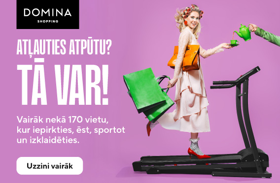 <p><strong>Domina &ndash; Te viss notiek!</strong></p>