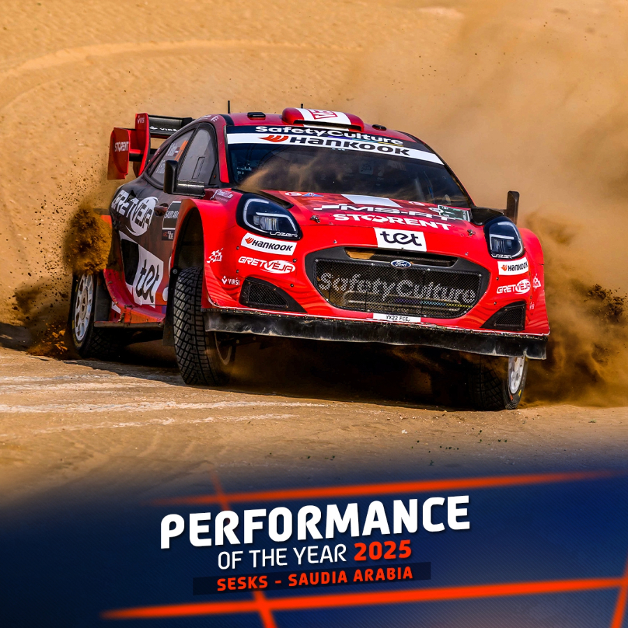 <p>Sesks izvirzīts WRC balvai par gada labāko sniegumu</p>