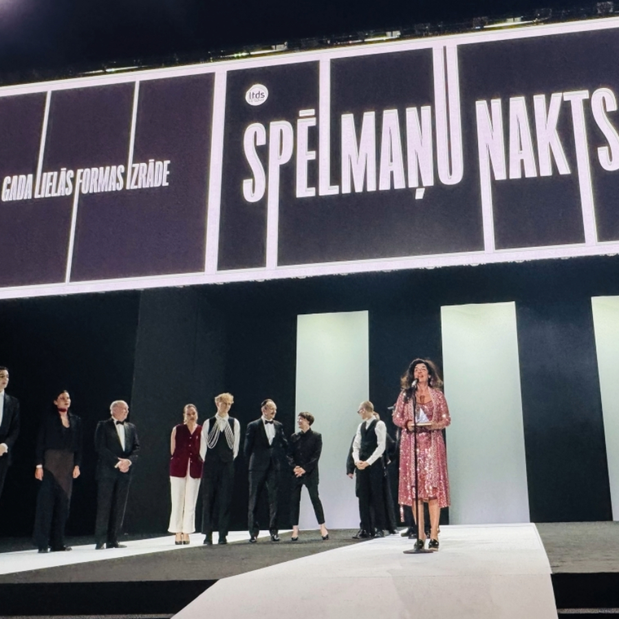 <p>Teātra nozarē sadalīti "Spēlmaņu nakts" apbalvojumi&nbsp;</p>