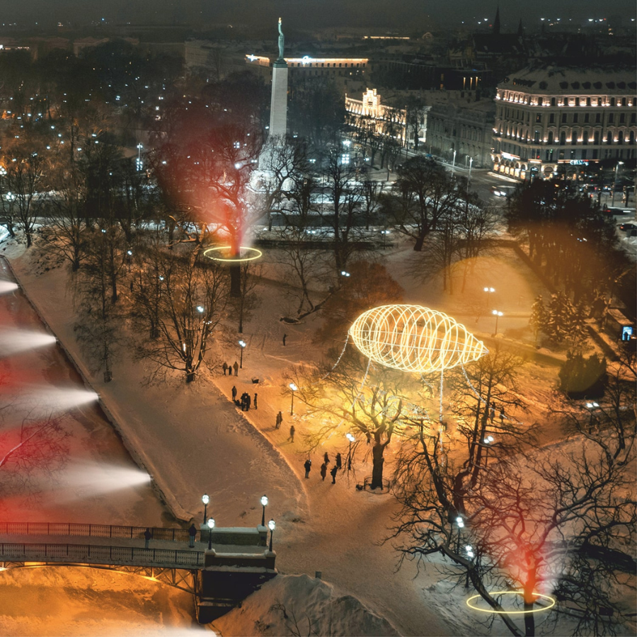 <p>"Staro Rīga" piedāvās apskatīt vairāk nekā 40 gaismas objektus</p>