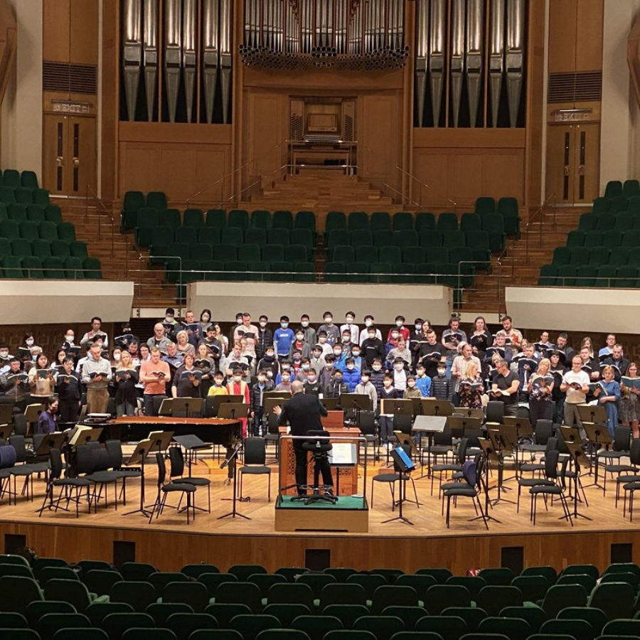 <p>KM rosina apvienot Latvijas Nacionālo simfonisko orķestri un akadēmisko kori "Latvija"</p>