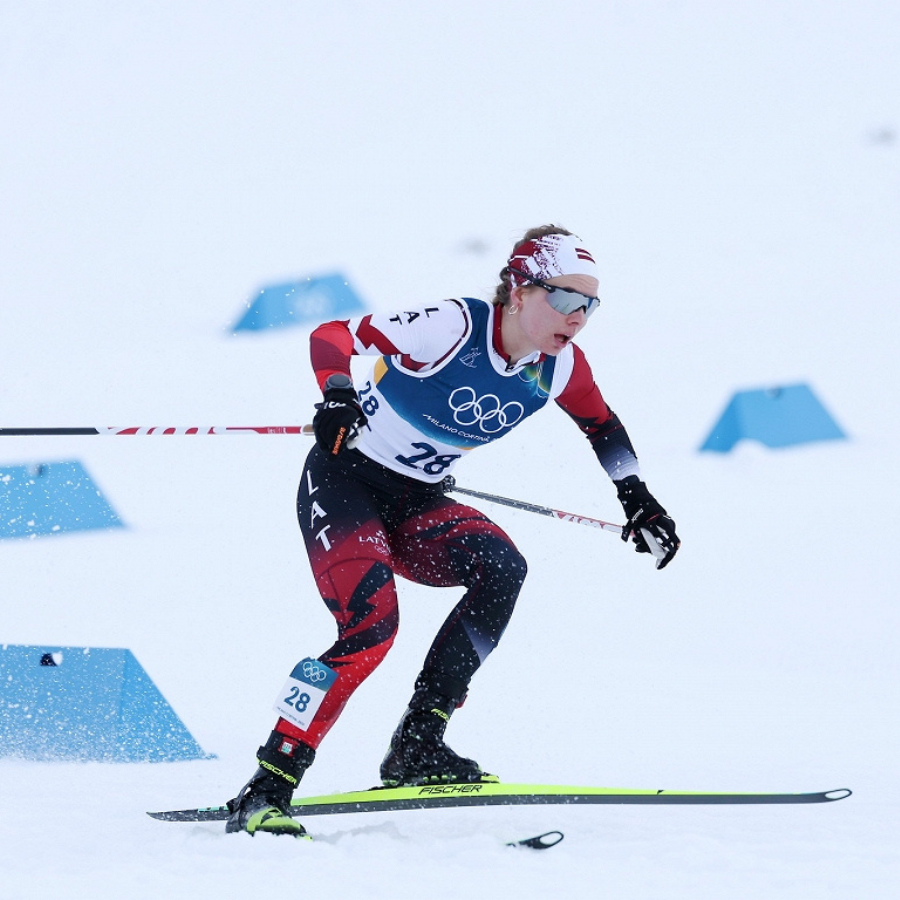 <p>Eidukai 15. vieta olimpiskajās spēlēs desmit kilometru distancē</p>