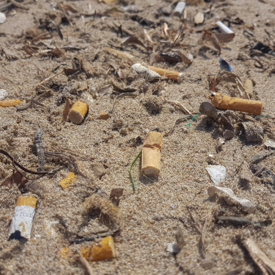 <p>Cigare&scaron;u izsmēķi Latvijā ir viens no izplatītākajiem vides piesārņojuma veidiem</p>