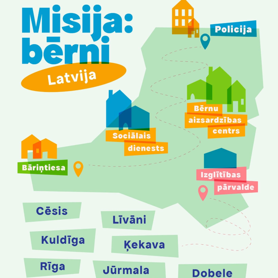 <p>Kampaņā "Misija: bērns" aicina uz atklātām sarunām ar bērnu tiesību aizsardzības iestādēm</p>