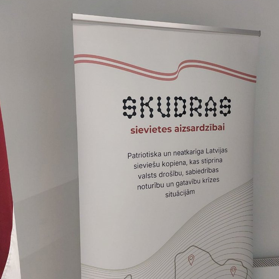 <p>Dibināta patriotiska un neatkarīga Latvijas sievie&scaron;u kopiena &ldquo;Sievietes aizsardzībai SKUDRAS&rdquo;</p>
<p>&nbsp;</p>
