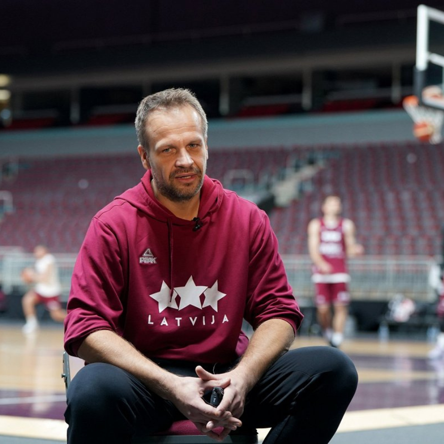 <p>Gailītis kļūst par Latvijas vīrie&scaron;u basketbola izlases galveno treneri</p>