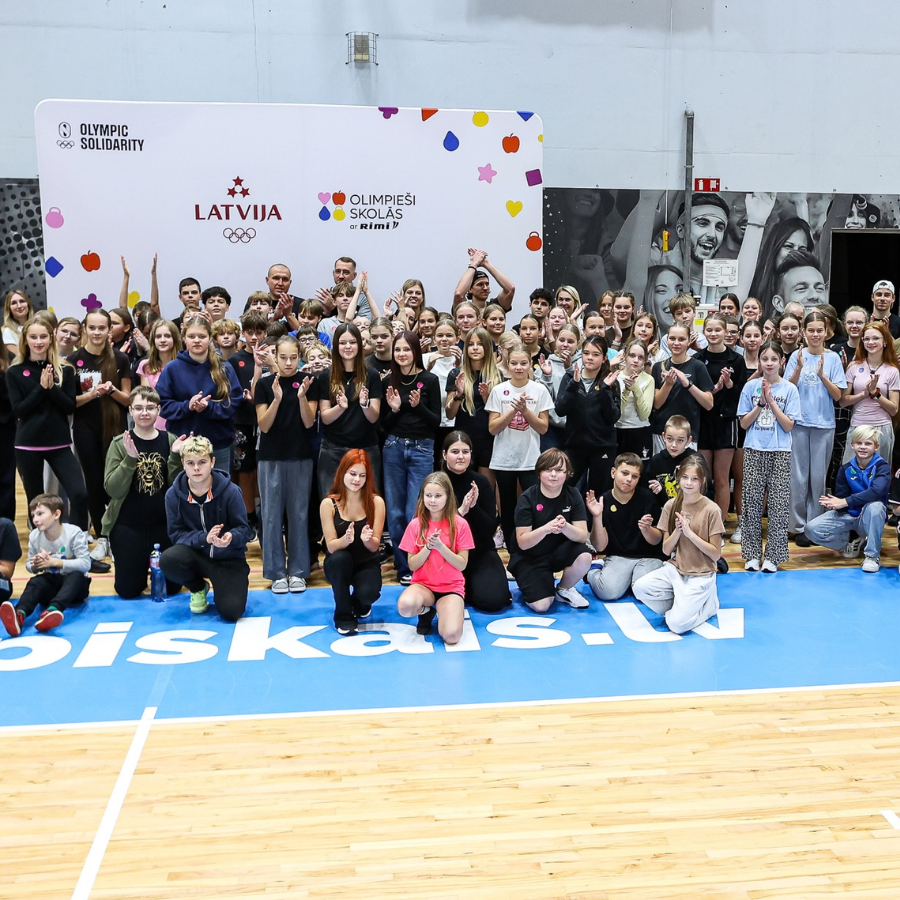 <p>Atklāts projekta "Olimpie&scaron;i skolās ar Rimi" reģionālo pasākumu cikls</p>