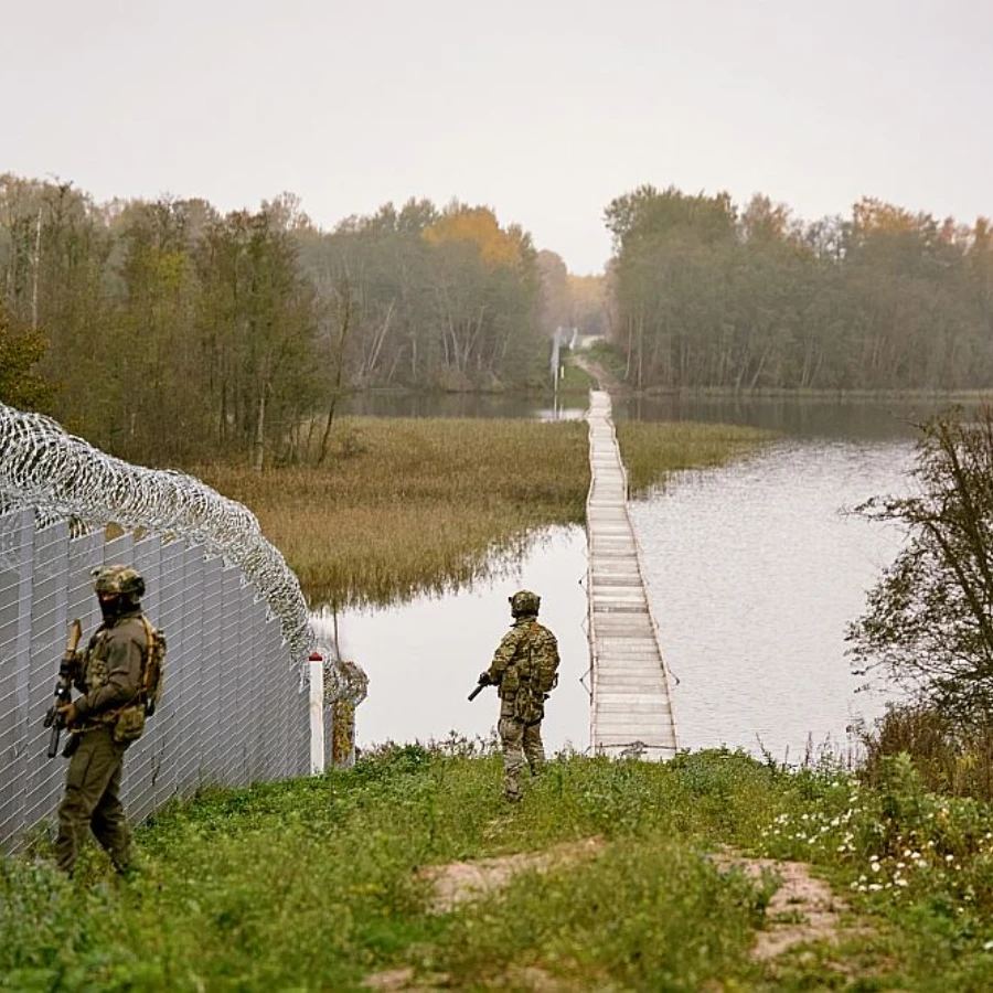 <p>Uz robežas ar Baltkrieviju apturēto nelegālo migrantu skaits pārsniedzis pērnā gada līmeni</p>